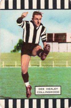1955 Coles Victorian Footballers Series 3 #NNO Des Healy Front